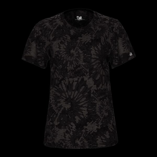 Women's Tie-Dyed Tri-Blend T-Shirt Thumbnail