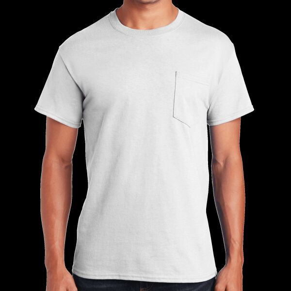 Ultra Cotton ® 100% US Cotton T Shirt with Pocket Thumbnail