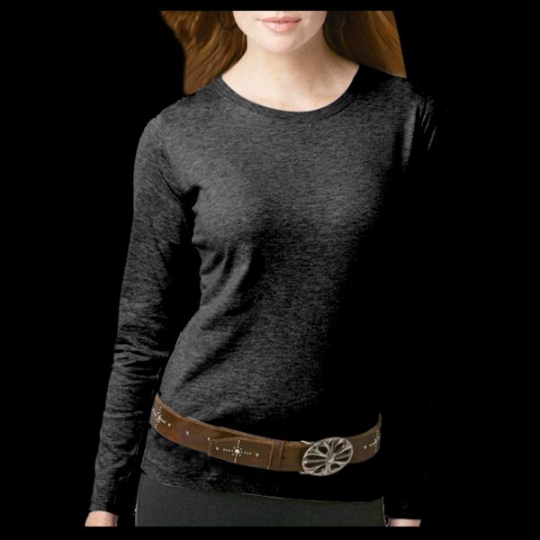 Women's Long Sleeve Premium Jersey Tee Thumbnail