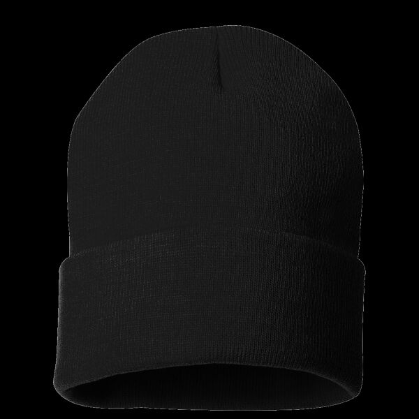 12" Solid Cuffed Beanie Thumbnail