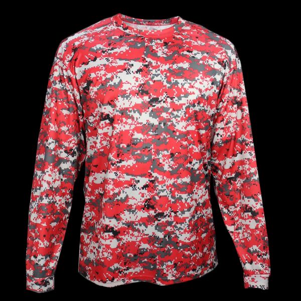 Youth Digital Camo Long Sleeve T-Shirt Thumbnail