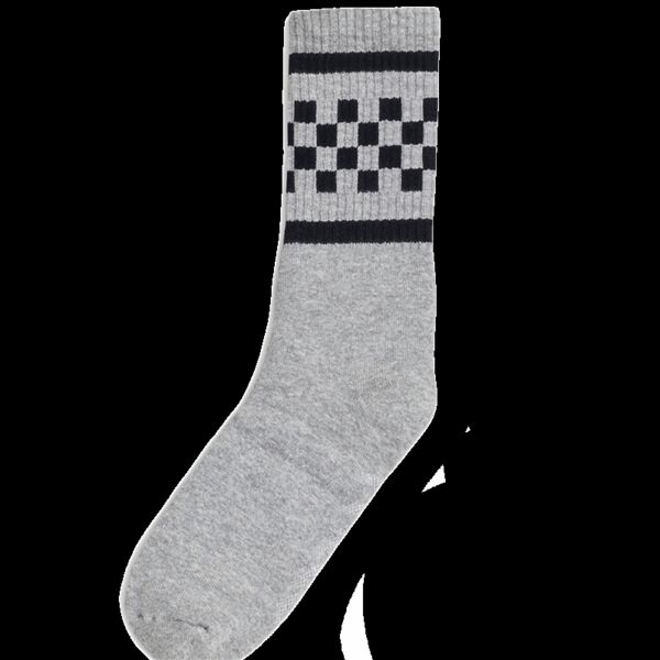 USA-Made Checkered Crew Socks Thumbnail