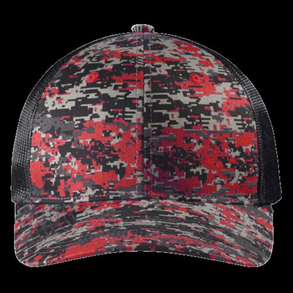 Digi Camo Snapback Trucker Cap Thumbnail