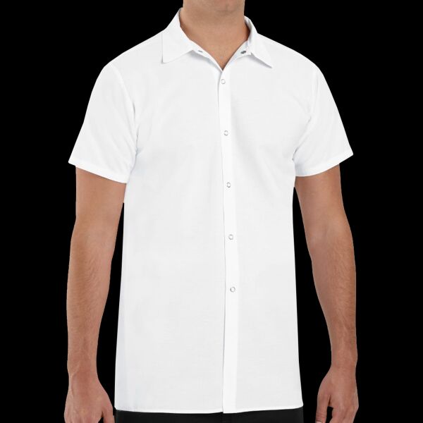 Poly/Cotton Cook Shirt Longer Length Thumbnail