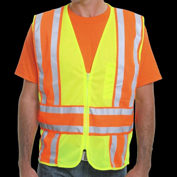 Unisex USA-Made ANSI Safety Mesh Vest Thumbnail