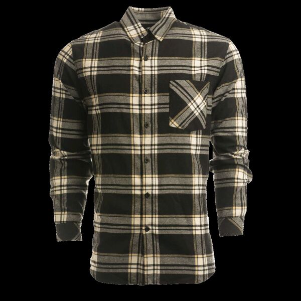 Men's Open Pocket Flannel Shirt Thumbnail