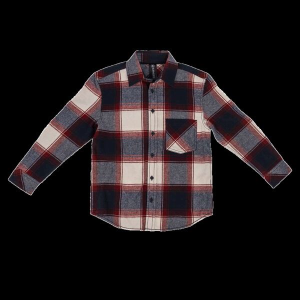 Youth Open Pocket Flannel Shirt Thumbnail