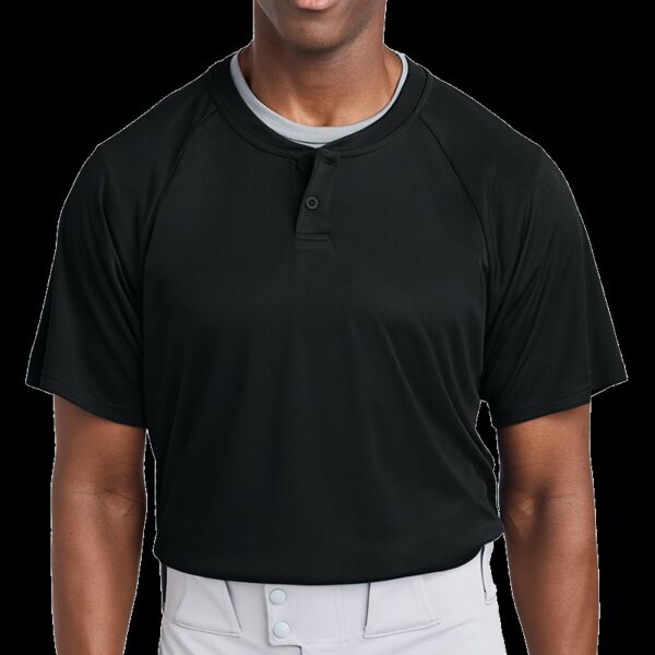 PosiCharge ® Competitor 2 Button Henley Thumbnail