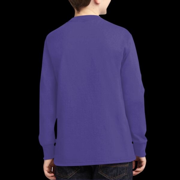 Youth Long Sleeve Core Cotton Tee Thumbnail
