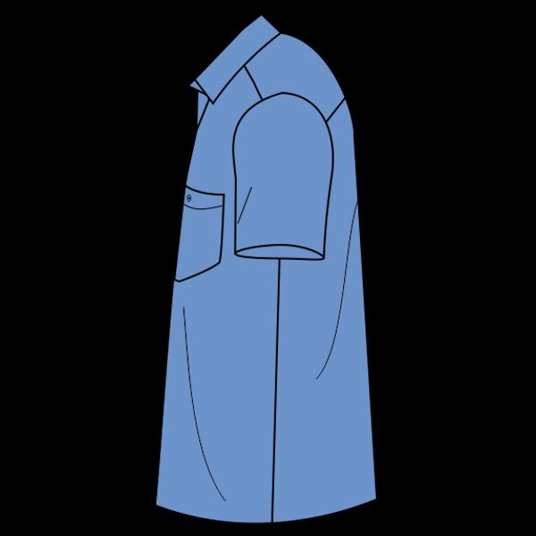 Short Sleeve Industrial Work Shirt Thumbnail